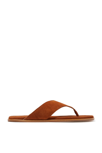 Billy Flat Leather Sandals